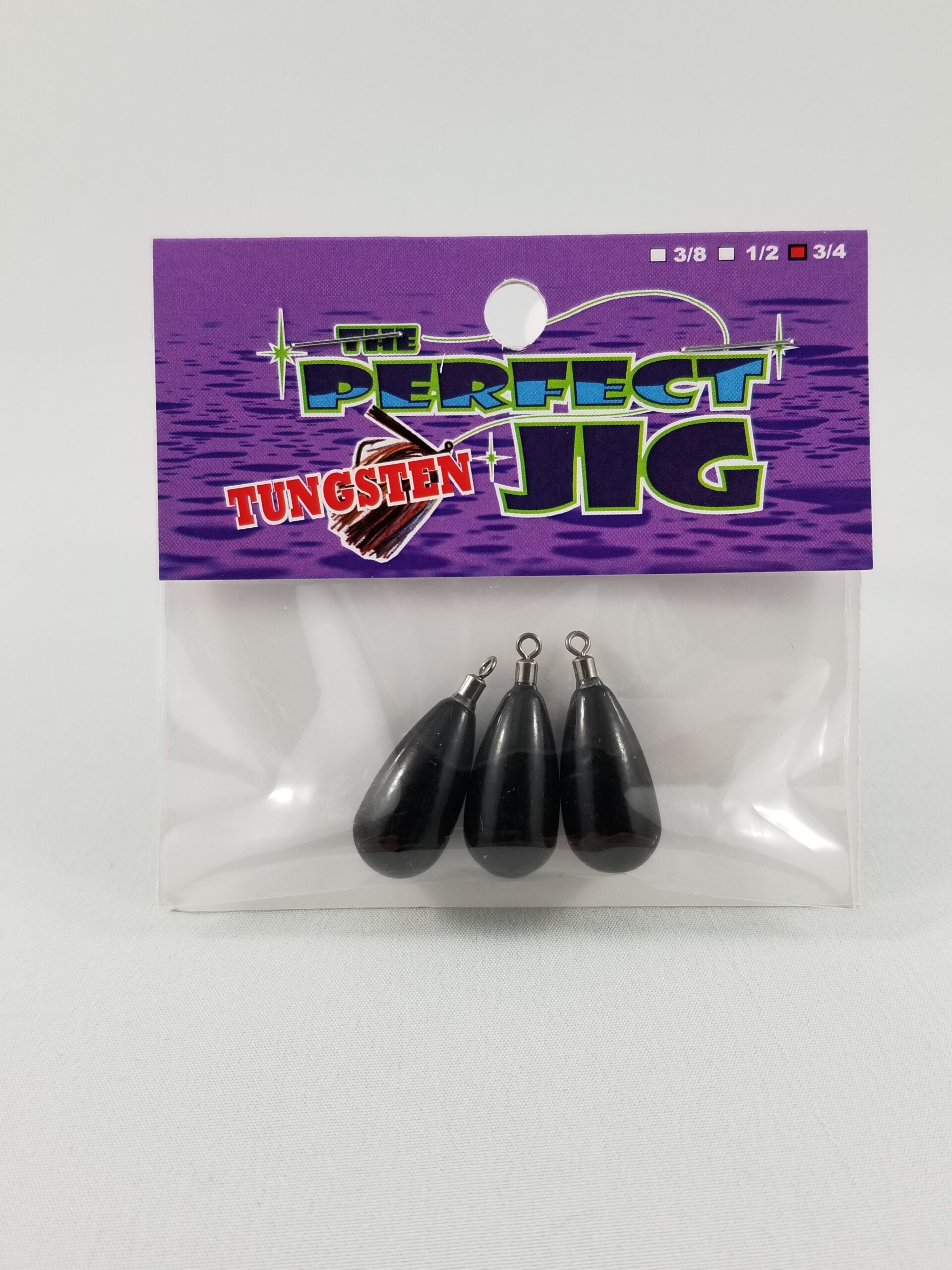 3-4-black-tungsten-dropshot-weights-the-perfect-jig